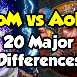 SOTL - Age of Mythology vs AoE2: 20 Major Differences (for beginners)